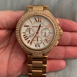 Michael Kors women’s rose gold watch
